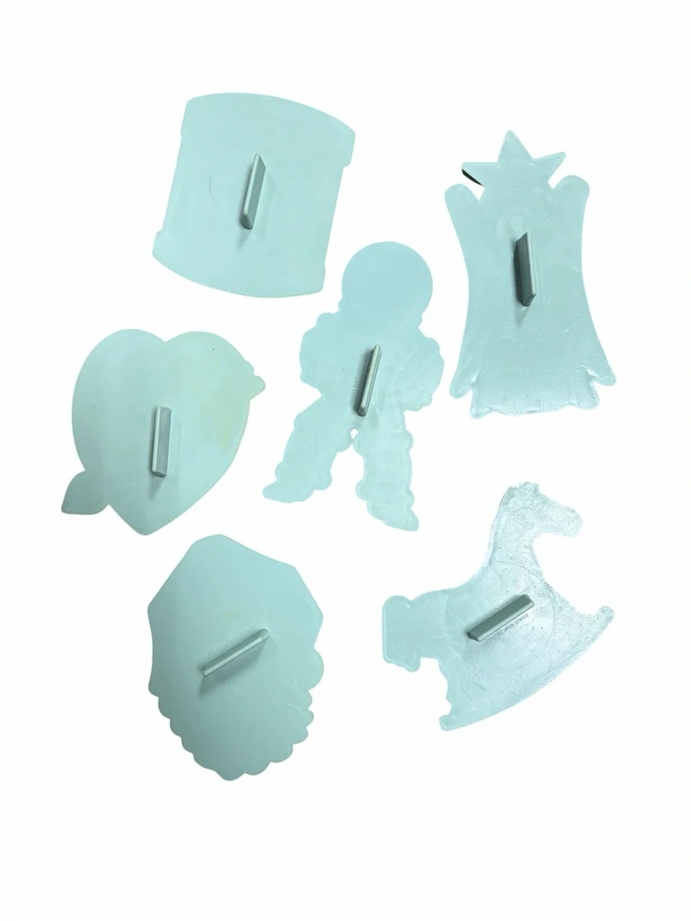 Vintage Stanley Home Products Cookie Cutter Set - Light Aqua